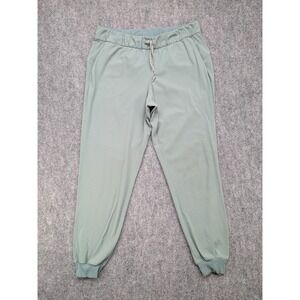 Lululemon Stretch High Rise Jogger Pants Women's 10‎ Sage Green Lounge Casual
